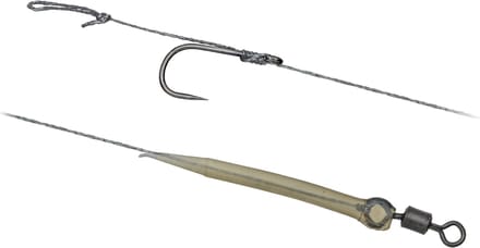 Carpzoom - 6 Karperonderlijnen - Maat 4 , 6 en 8 - 23cm - 15lb