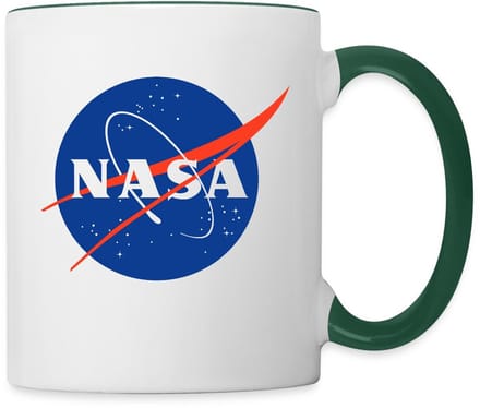 NASA klassiek logo Mok Tweekleurig