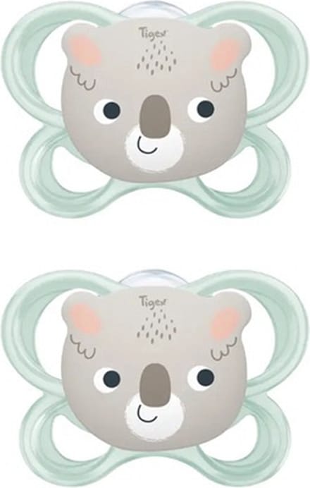 Tigex | 2 Mini Fopspenen | 0-6 m | 0-6 maanden
