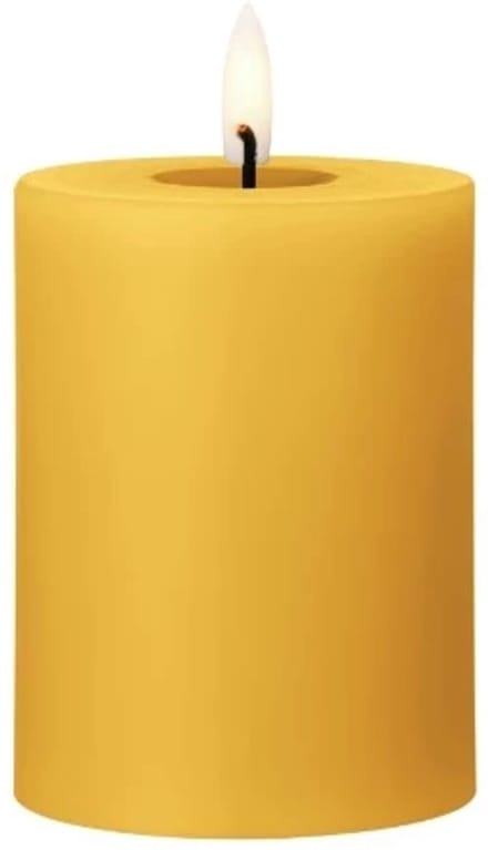 Ester & Erik Led Pillar kaars H10cm mango