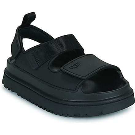 UGG® GoldenGlow Sandal for Kids in Black, Size 13K, Polyurethane/Textile/Polyester