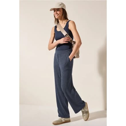 Wide Legs gestructureerde broek