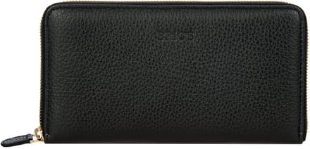 BRIC'S Leren portemonnee Gondola Verbena Wallet Black zwart