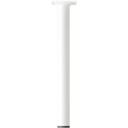 Duraline Meubelpoot Rond Staal 3x30cm Wit