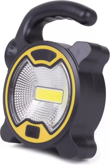 Hofftech Draagbare COB-werklamp en LED-zaklamp - 1W + 0.5W - 100 x 38 x 132 mm