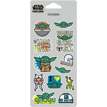 Disney 100 black collection mandalorian - stickers pop up