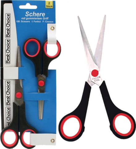 Best Choice  Scharenset - 2 Delig - 1 x 17 cm /  1 x 13.5 cm