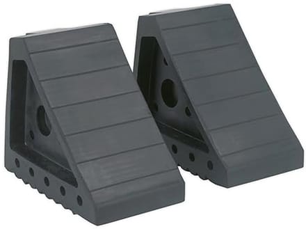 Rubberen Wielkegels voor Auto's en Vrachtwagens - 1.8kg - Set van 2