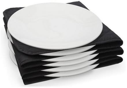 bordenwarmer 30x30cm zwart - riviera & bar - qca300e