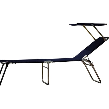 Fiam - Amigo 40+ Sun driepotig ligbed - donkerblauw