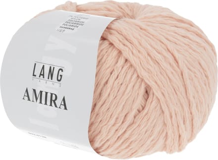 Lang Yarns Amira - 128 licht zalm - Katoen Garen