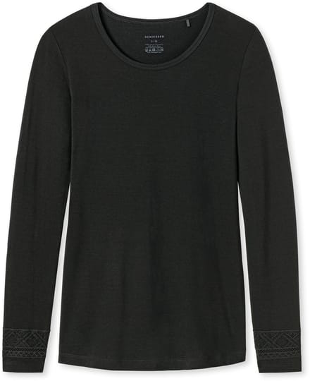 Schiesser - Shirt 1/1 - Dames - Onderhemd Tencel/wol - 38/M