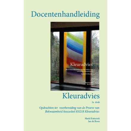 Docentenhandleiding Kleuradvies - Mark Kotterink