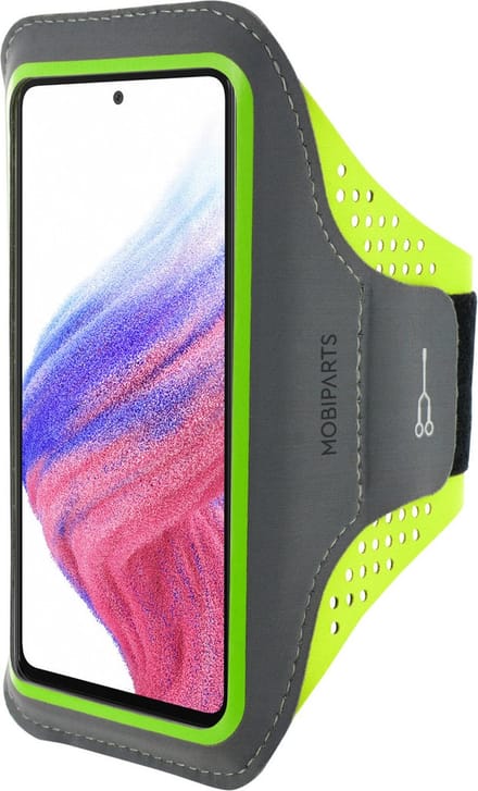 Hardloop Sportarmband geschikt voor Samsung Galaxy A53 5G - Groen - Mobiparts