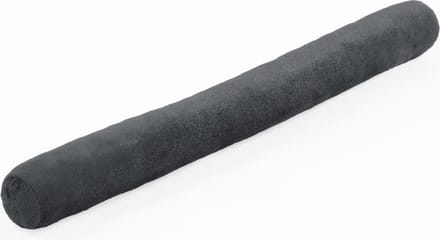 Tochthond voor deuren / Tochtstopper / Tochtrol | Polyester | Grijs 90 x 10 cm