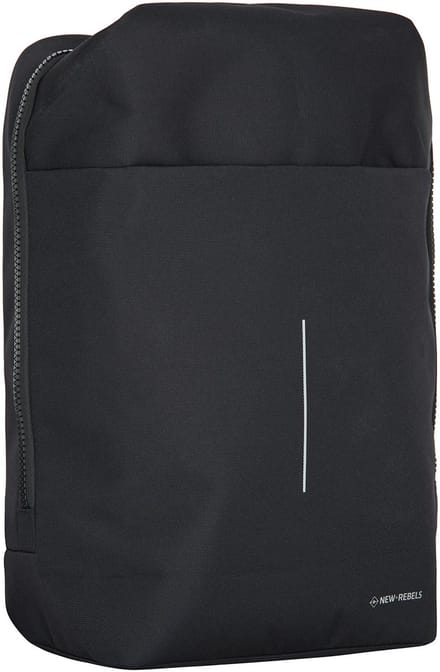 New Rebels Valor Cranston Backpack – Comfortabele Waterafstotende Rugtas – 19L - Zwart