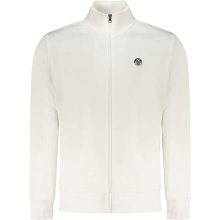 North Sails Witte Katoenen Heren Sweater