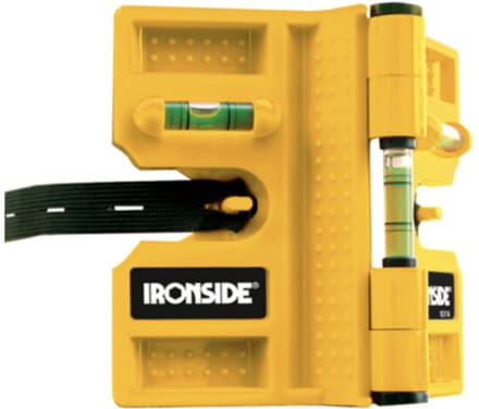 Ironside Instelbaar Magnetisch Waterpas 3 libellen — waterpas magnetisch verstelbaar 3‑libellen, instelbare waterpas - instelbaar magnetisch waterpas 3 libellen, waterpas magnetisch verstelbaar, Ironside waterpas 3‑libellen
