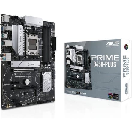 ASUS PRIME B650-PLUS - Moederbord - ATX - Socket AM5 - AMD B650 - DDR5 - Realtek Audio - Realtek 2.5G LAN
