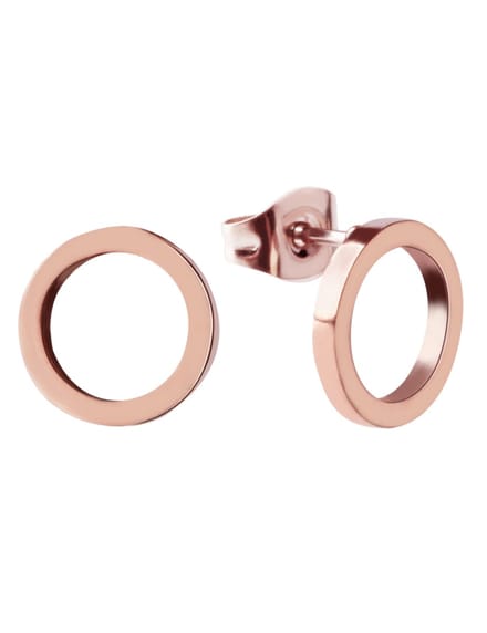 good.designs Oorbellen in cirkelvorm met poussette