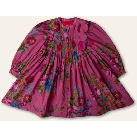 Oilily Douce Jurk- maat140/10yr Rood Violet