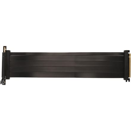 PCIE 4.0 X16 Riser Kabel Hoge Snelheid Flexibele Afscherming 90 Graden Connector GPU Verlengkabel voor black