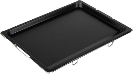 DYNA® Ovenplaat - Overbakplaat - Ovenrooster - Zwart - 41cm x 33cm x 2cm