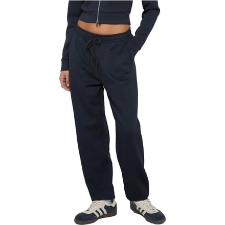 Urban Classics - Slim Fit Scuba Dames joggingbroek - S - Donkerblauw