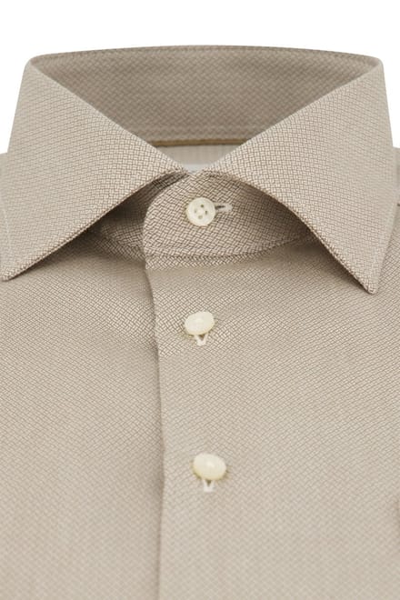 Eterna business overhemd beige