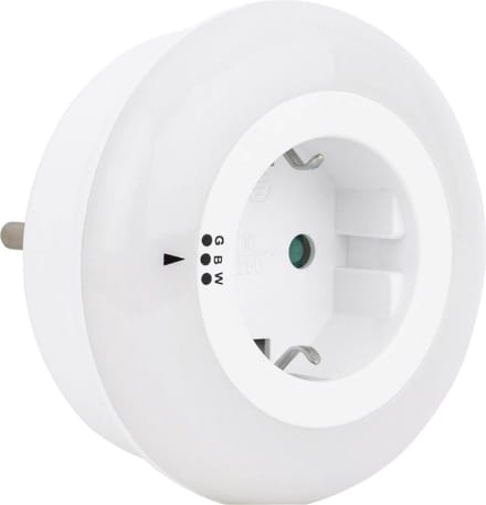 LED nachtlampje met schemersensor