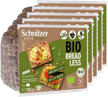 Schnitzer | Bread Less | 5 stuks | 5 x 350 gram
