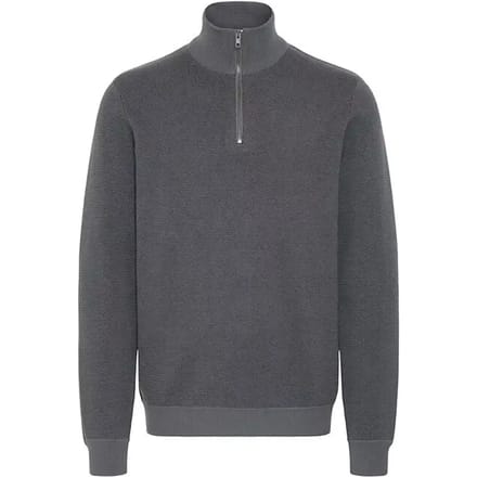 Pull met 1/2 ritssluiting van katoen en nylon Blend Baal