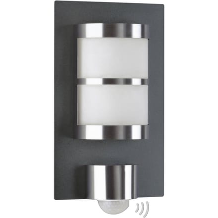 Albert Leuchten Adonia buitenwandlamp, antraciet, bewegingsmelder