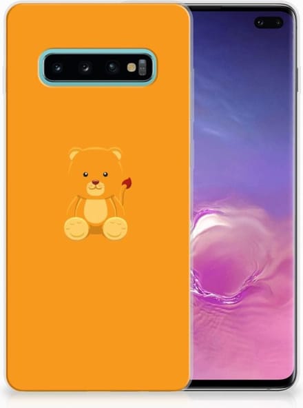 Samsung Galaxy S10 Plus Telefoonhoesje met Naam Baby Beer