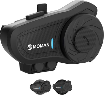 Draadloze Motorfietsintercom met 1000m Bereik en Ruisonderdrukking