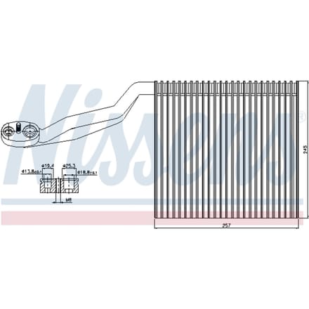 Verdamper, airconditioning NISSENS 92294