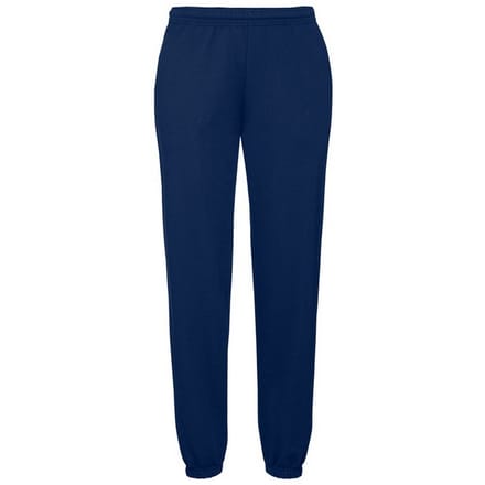 Fruit of the Loom Heren Klassiek Elastisch Manchet Joggingbroek (Marine)