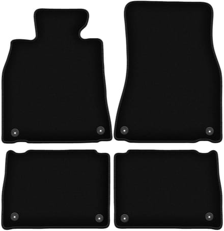 BASIC zwarte veloursmatten voor: Lexus LS III sedan (2000-2006)