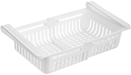 Orion Vilde - Uitrekbare Koelkast Organizer - 21-28,7 cm - Wit - Duurzaam