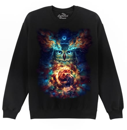 Uil Heelal Ruimte Aurowla The Coloured House Sweater S