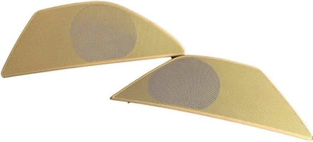 Speaker Roosters - Deur Grilles - Auto Interieur - Directe Vervanging - Set van Twee - Beige