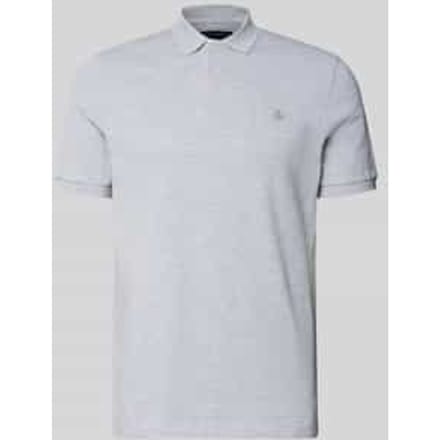 Poloshirt in fijn gestructureerde look