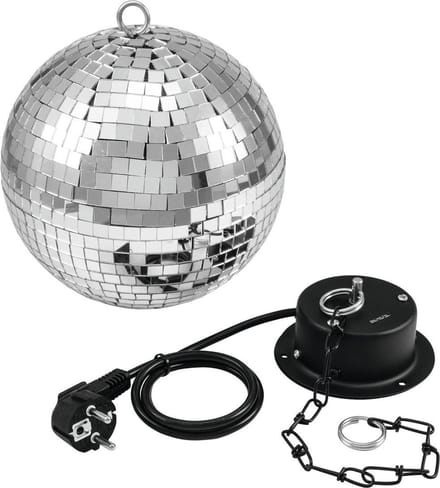 EUROLITE Discobal - Spiegelbol - Discobol 20cm met MD-1015 Motor