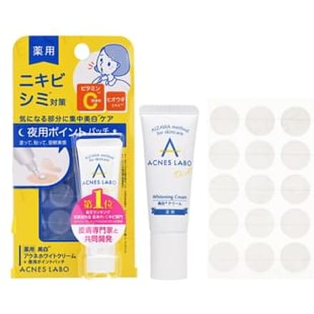 NatureLab - Acnes Labo Whitening Acne Cream With Special Patch 7g