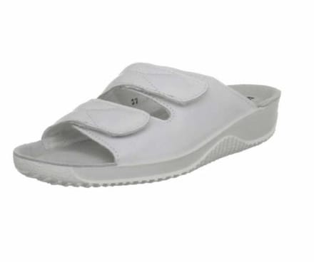 Rohde Leren Dames Slippers - Wit - 39