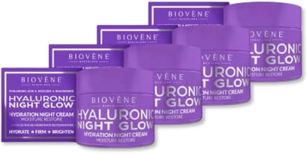 Biovene Nachtcreme Hyaluronic 4 pak Voordeel