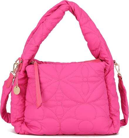 Giuliano stoffen handtas Petunia - Fuchsia - Dames