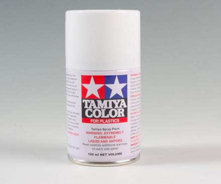 Tamiya Hobbyverf Acrylverf - TS-101 Base White - Primer - Gloss - Acryl Spray - Verf spuitbus - 100 ml