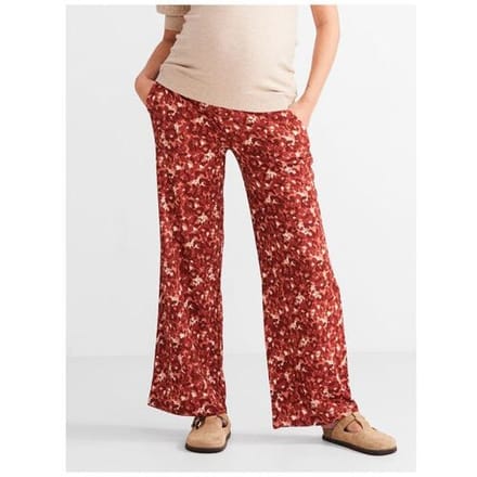 Prénatal zwangerschapsbroek Dark Orange Red M Dames