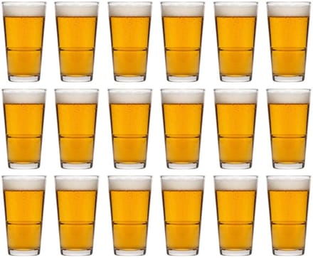 Cookinglife Bierglazen Vaasje / Amsterdammer 340 ml - 18 stuks
